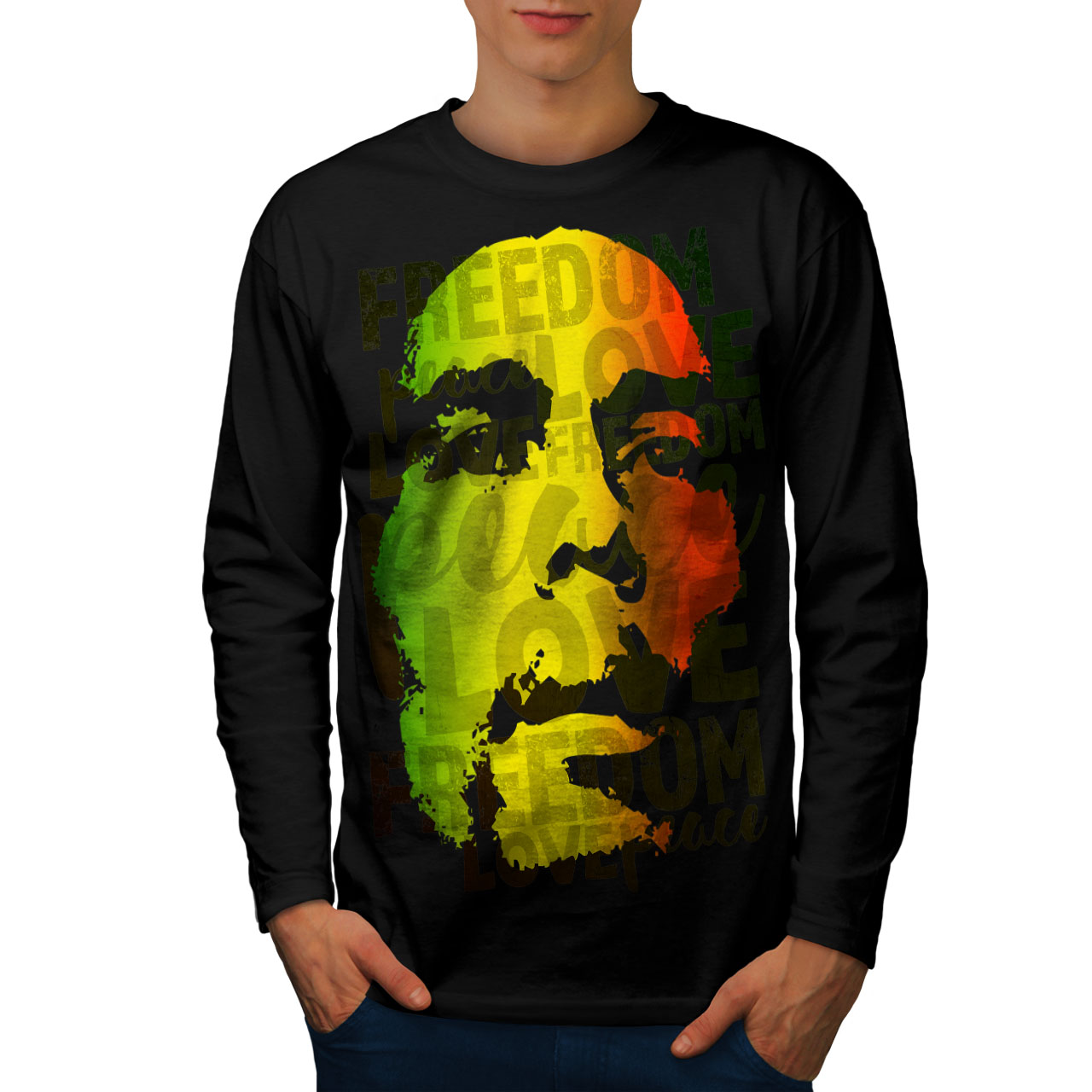 rasta button down shirts