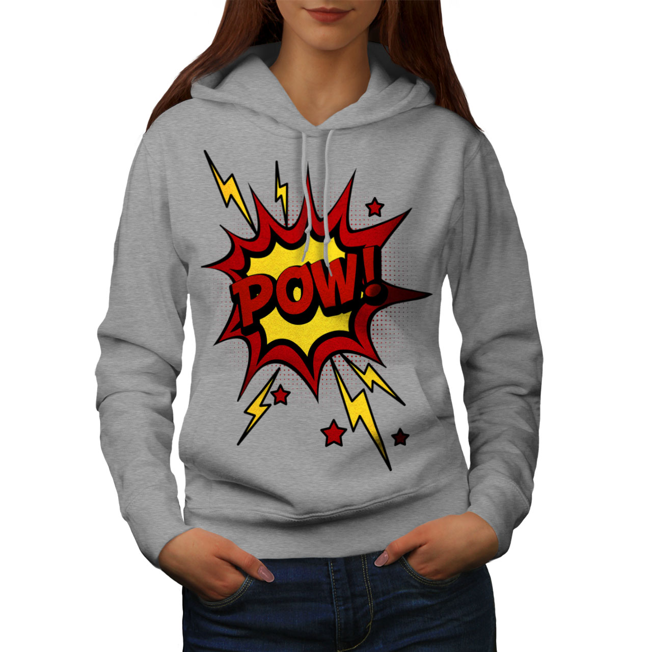 Wellcoda Comics Cool Slogan Womens Sweatshirt Comic Casual Pullover Jumper