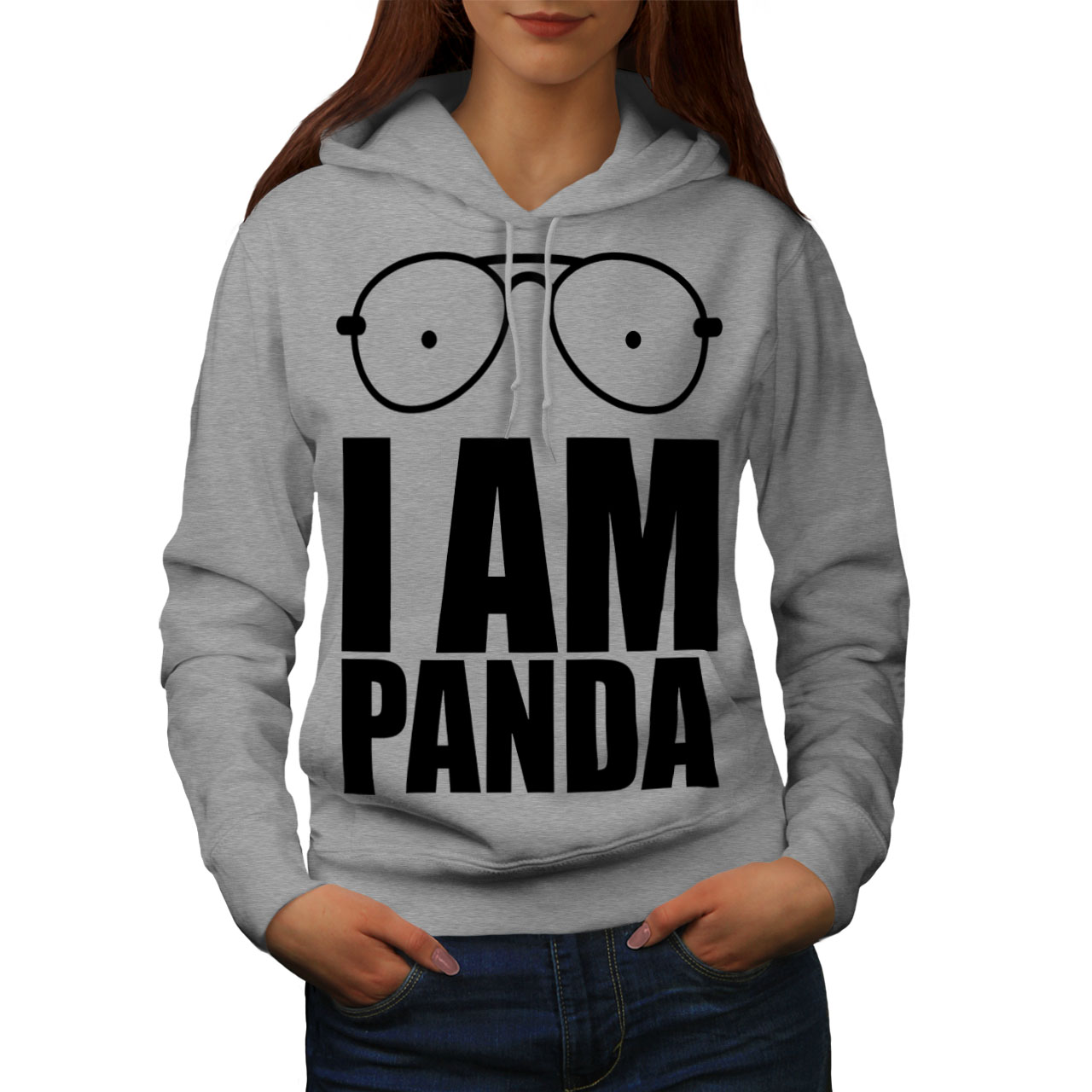 Wild Casual Pullover Jumper Wellcoda Panda Saying Funny Womens Sweatshirt 