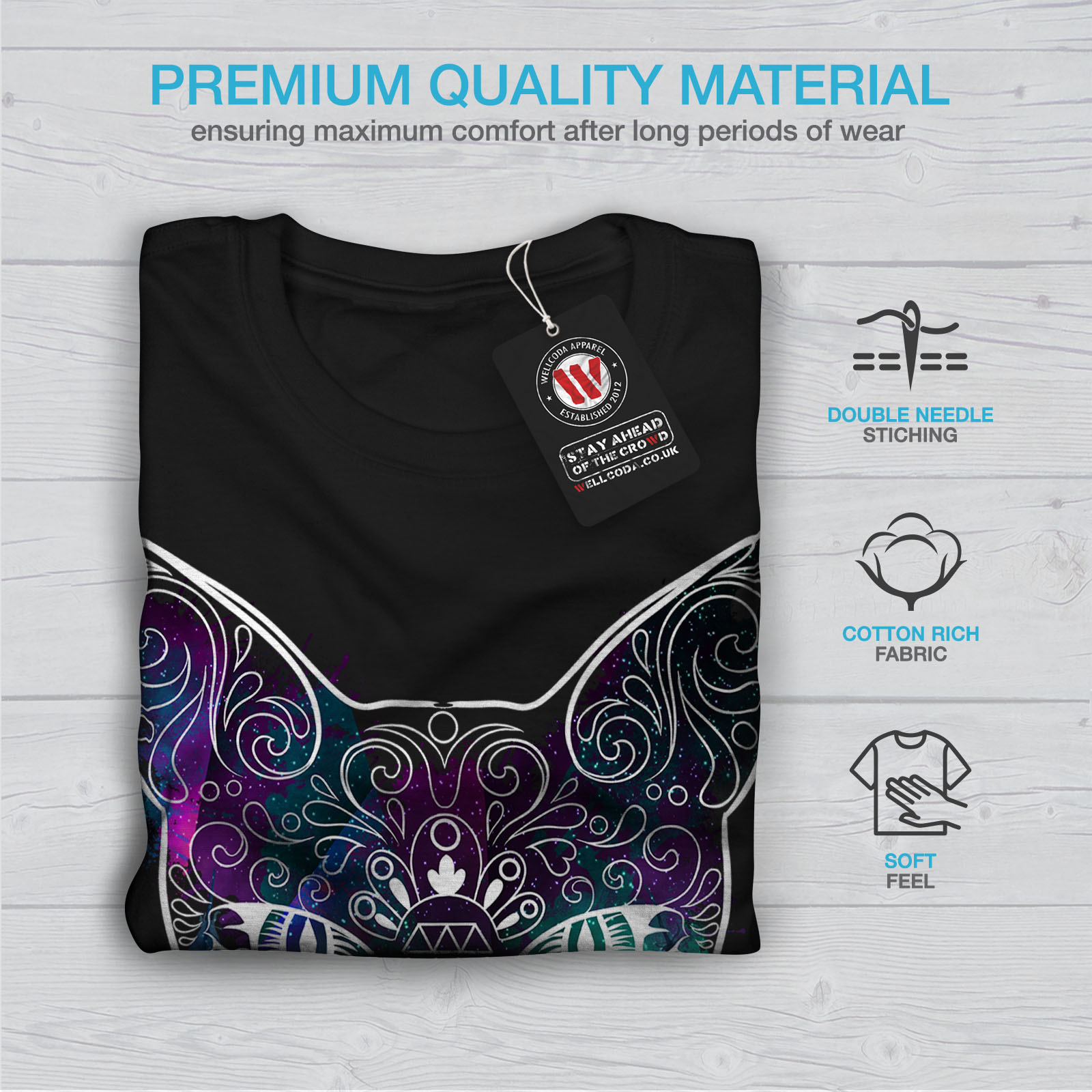 Mystic Nouveau Cosmos Animal Chat Femmes T-shirt Nouveau Mystic d08f4f Mystic Nouveau Cosmos Animal Chat Femmes T-shirt Nouveau Mystic d08f4f