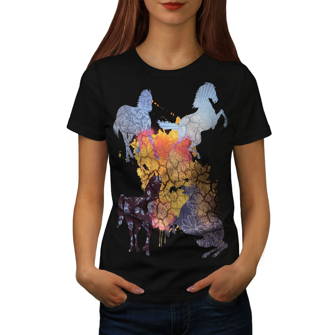 animal t shirts womens uk