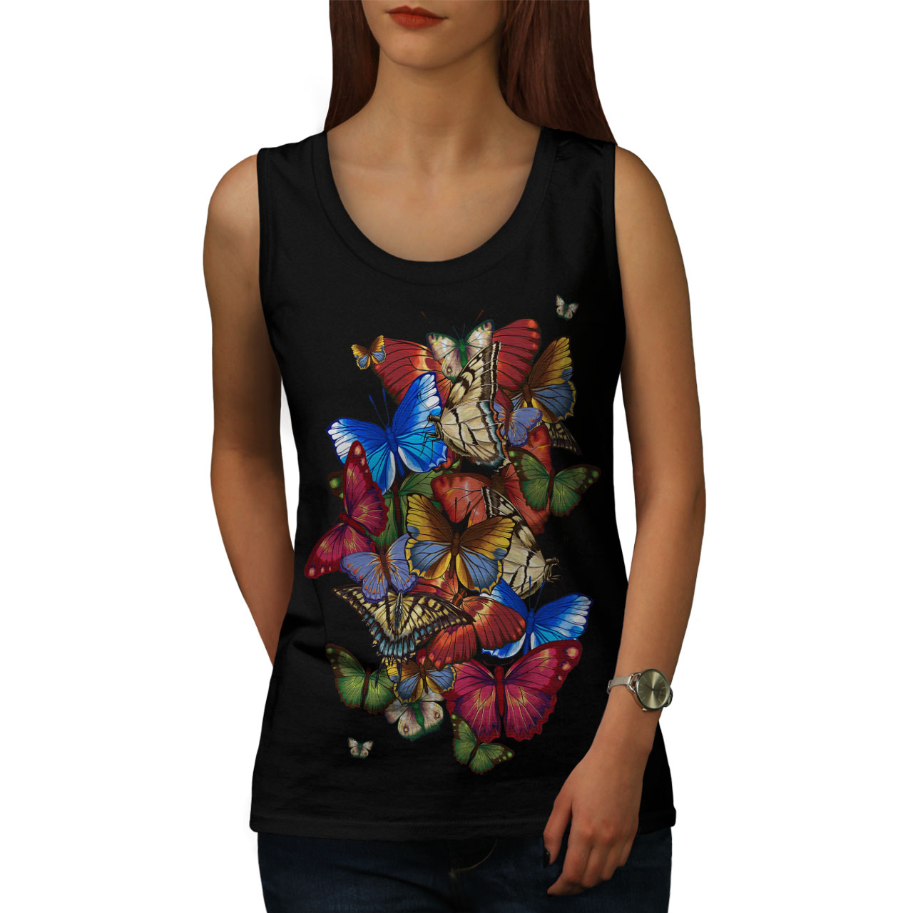 butterfly tank top
