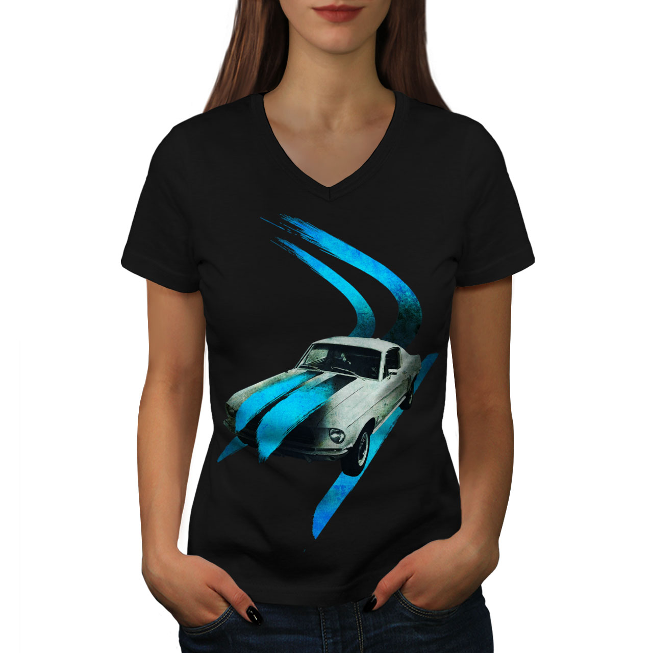 car t shirts for women