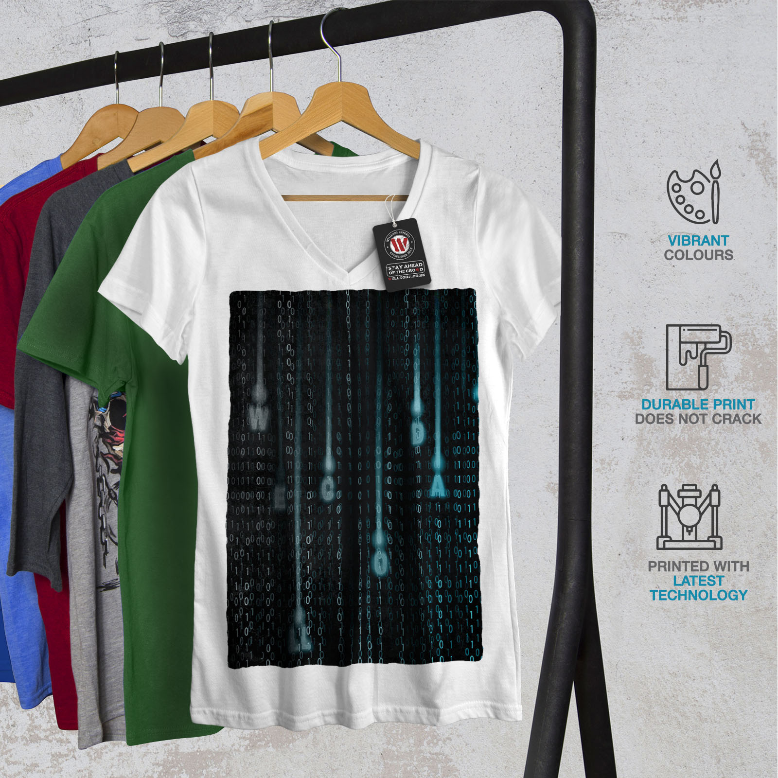 matrix code shirt