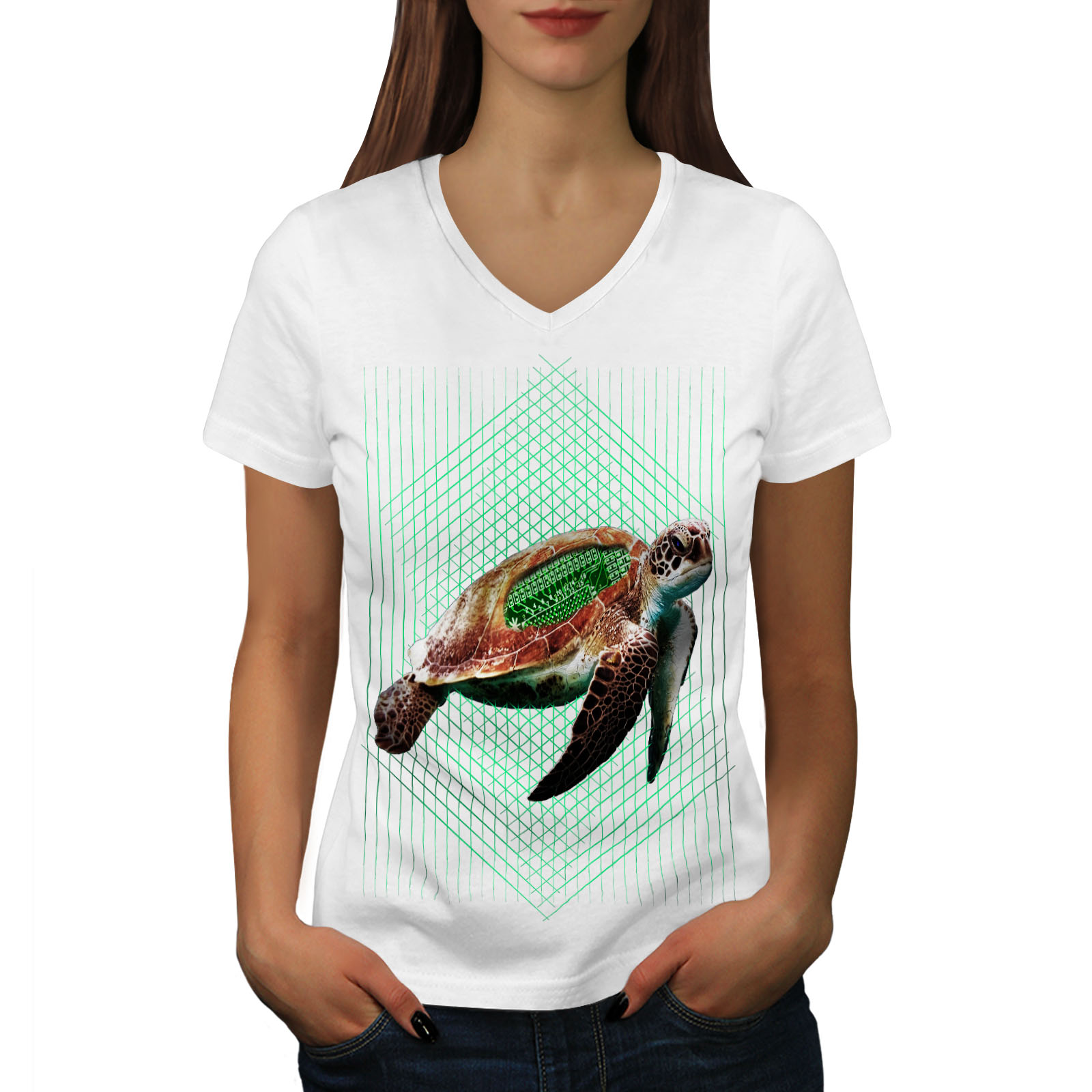 turtle t shirt womens